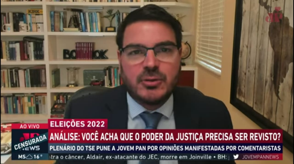 Rodrigo Constantino, o negacionista da Flórida, é estrela em declínio na JP News