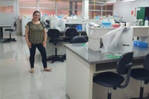 Patrícia Linares, estudante de biomedicina em Bauru