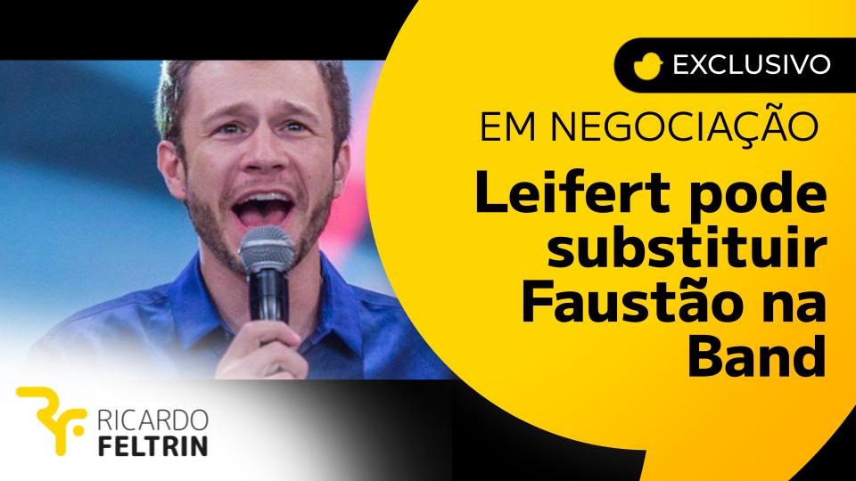 Tiago Leifert na Band? É possível