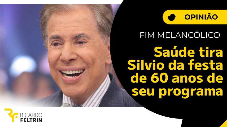 Silvio está fora da festa de 60 anos de seu programa