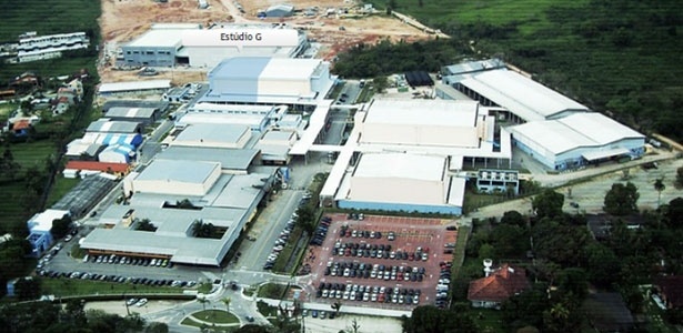 Imagem aérea do complexo RecNov