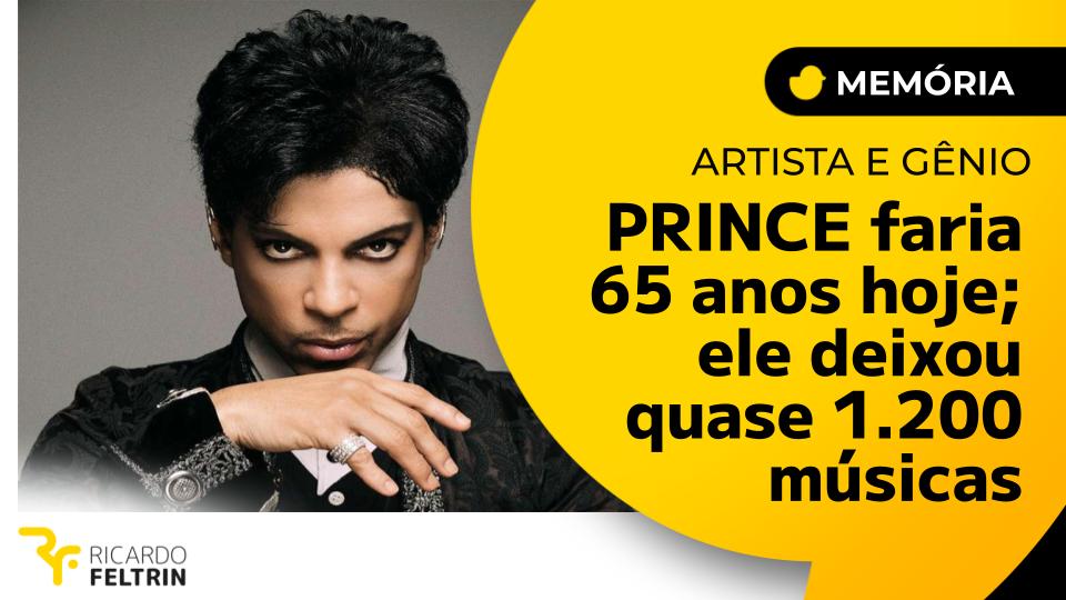 Hoje Prince faria 65 anos