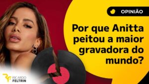 Anitta peitou a Warner