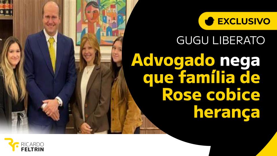 Herança de Gugu: advogado que defende Rose Miriam e filhas do