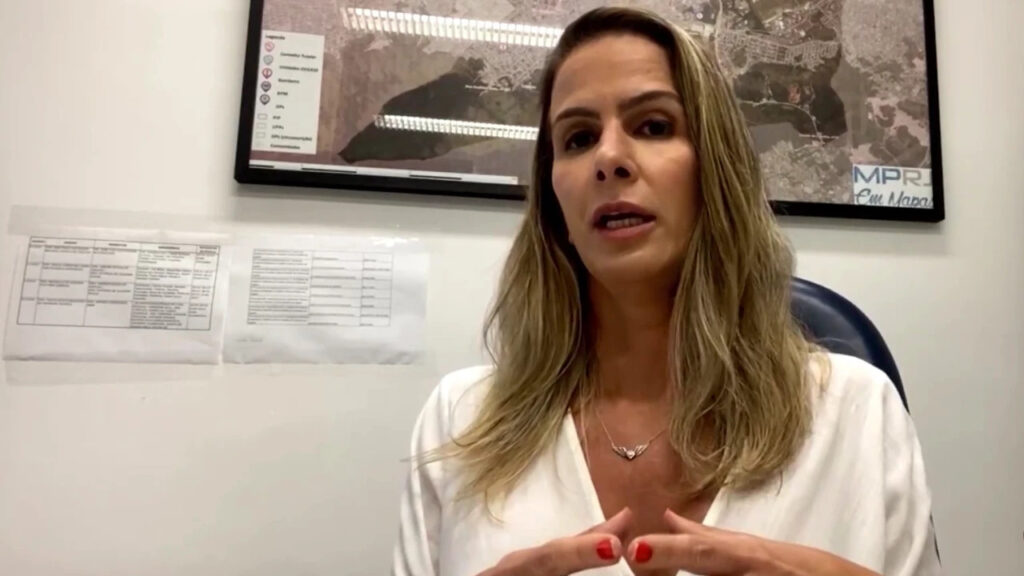 A "nova" promotora do caso, Isabela Jourdan; indicada estranhamente pelo procurador-geral do Rio, Luciano Mattos