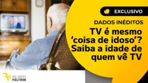 TV aberta é mais vista por idosos mesmo