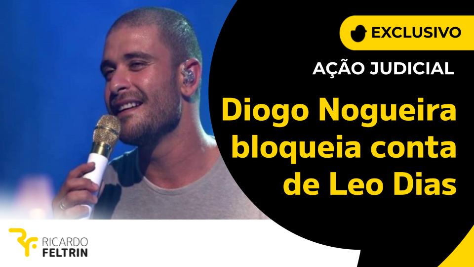 Cantor Diogo Nogueira venceu açãocontra Leo Dias