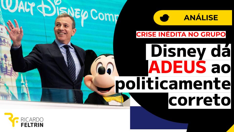 Crise faz Disney abandonar politicamente