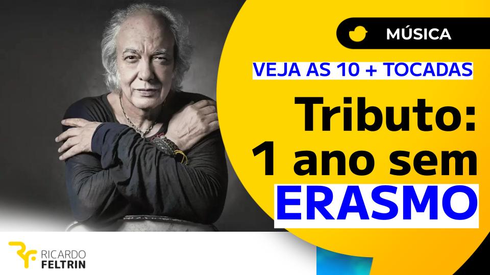 Há 1 ano morria Erasmo: veja suas 10 mais tocadas no Brasil