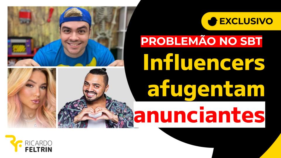 Anunciantes desinteressados em influencers do SBT