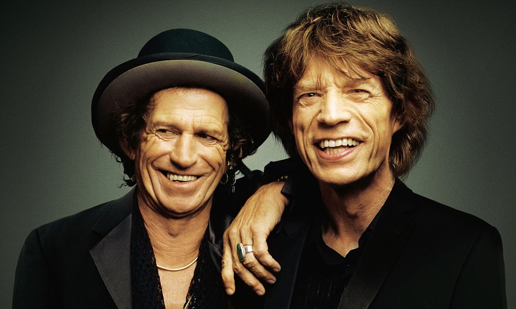 Richards e Jagger: amor e ódio; e ambos chegaram aos 80