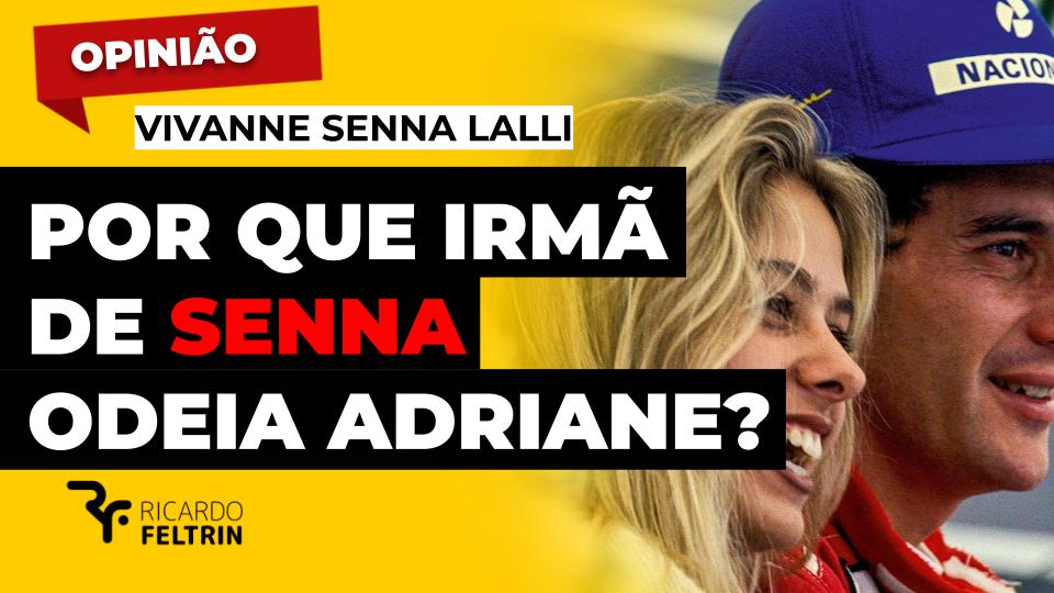 Por que irmã de Senna persegue Galisteu?