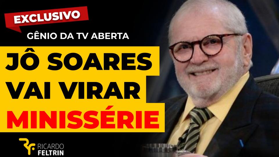 EXCLUSIVO – Jô Soares vai virar série no SBT