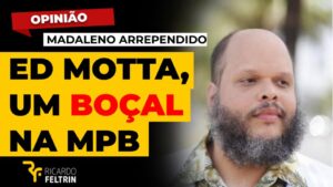 Ed Motta fala asneira e se desculpa de novo