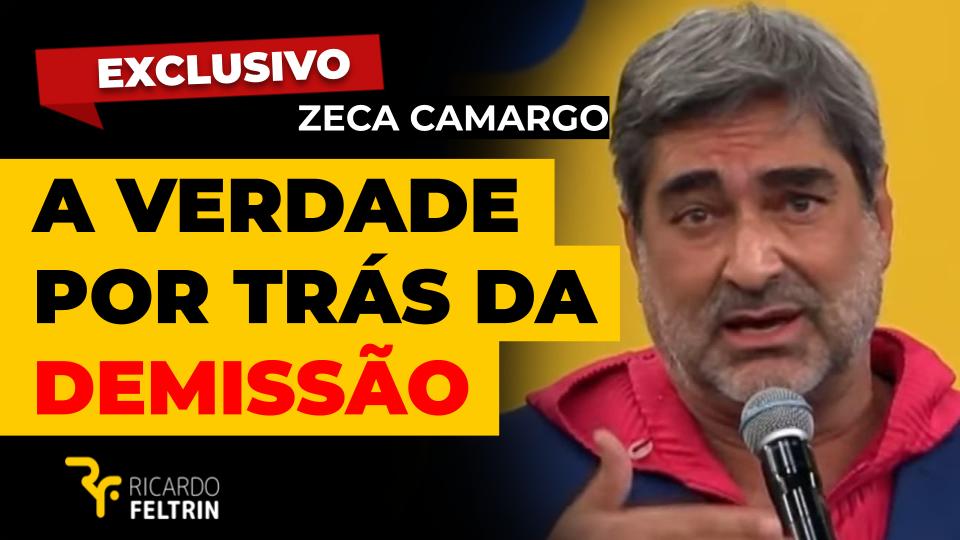 A causa da demissão de Zeca Camargo da Band