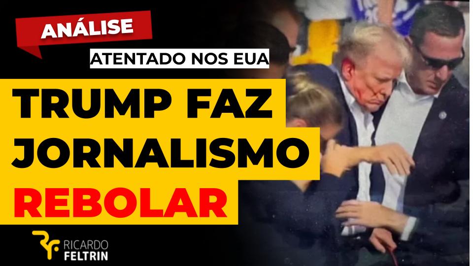 Atentado contra Trump fez TV rebolar