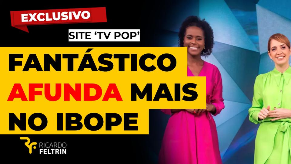 Fantástico perde 1 milhão de telespectadores