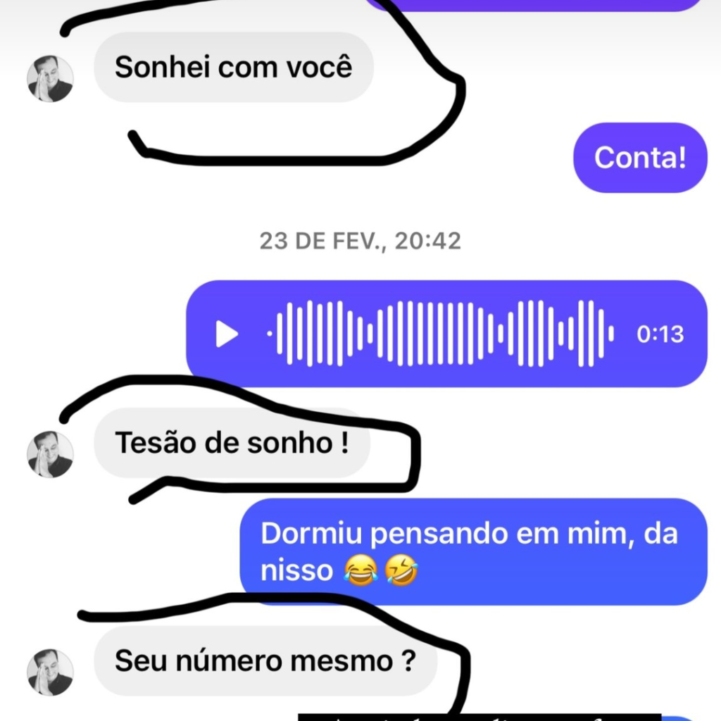 A velha história do "sonhei com você"