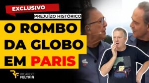 Globo volta de Paris com rombo nas contas