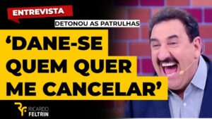 Tô me lixando pra quem me cancelar, disse Ratinho em entrevista ao PodC+, do SBT.