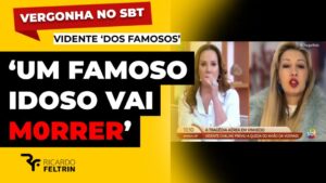 No SBT, ‘vidente’ prevê morte de comunicador idoso