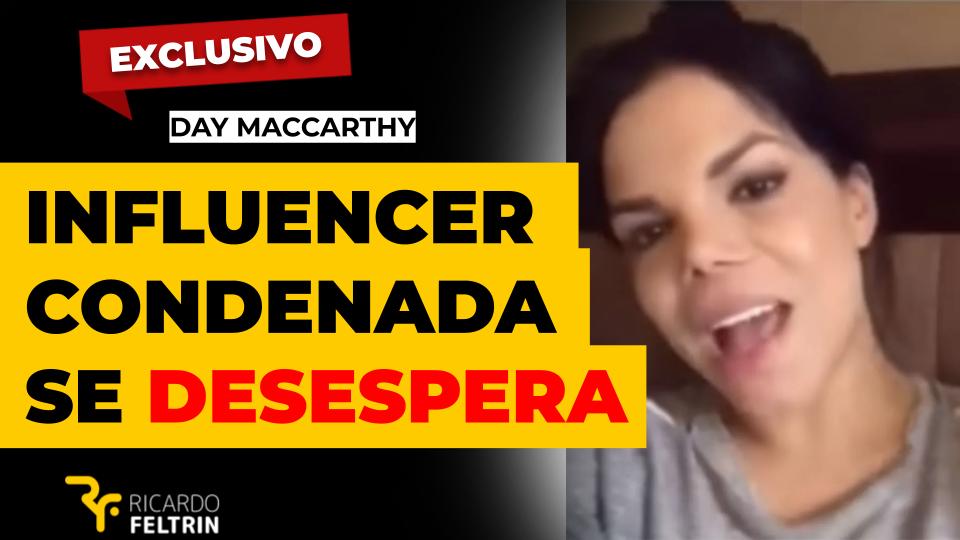 Influencer condenada baixou o nível e ofendeu juiz