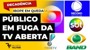 TVs perdem público em todos os horários