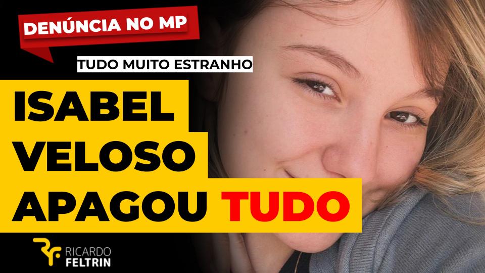 Isabel Veloso apagou tudo das redes