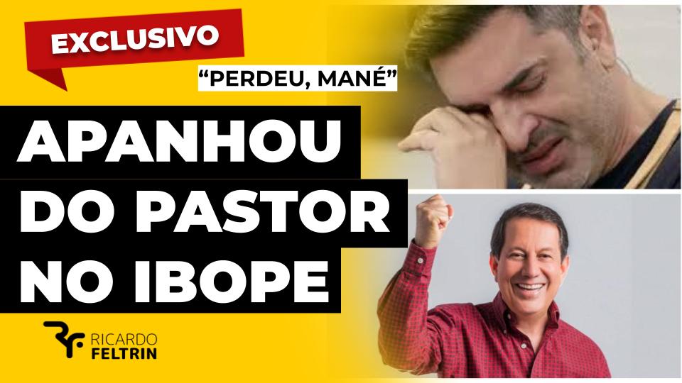 Pastor R.R. Soares ganha de Edu Guedes no ibope