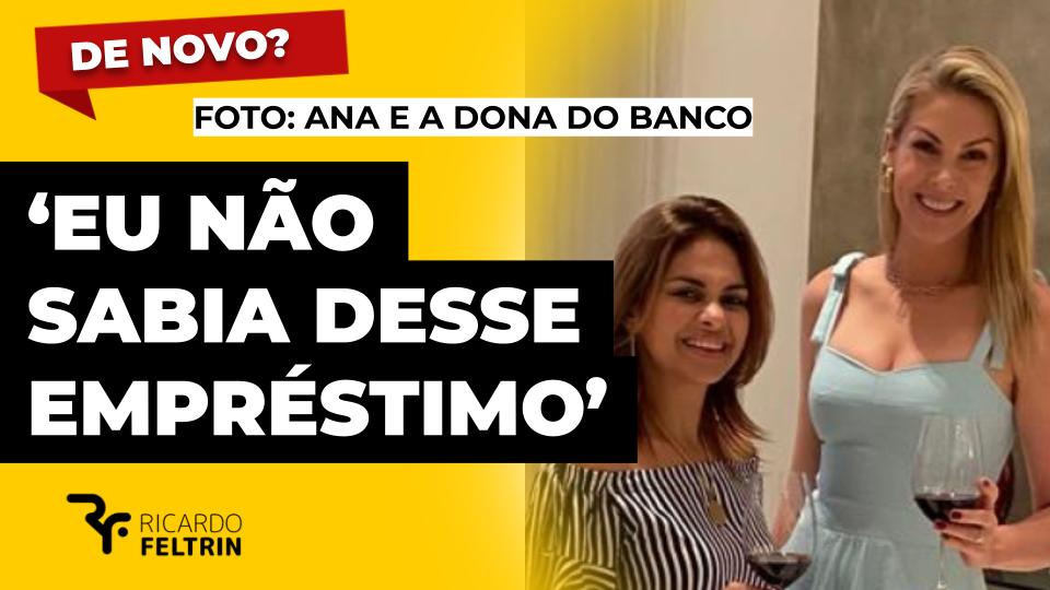 Veja Ana com dona de banco que ela não conhece