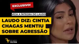 IML diz que Cíntia Chagas não foi agredida